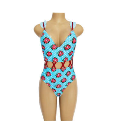 

HOT Women One-Piece Swimsuit Beachwear Swimwear Push Up Monokini Bikini Bathing