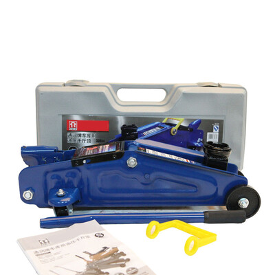 

Tongrun TORIN blue horizontal hydraulic jack 2 tons of auto repair tools car car van van for the plastic box section 2T