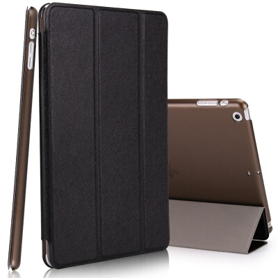 

KOOLIFE Apple iPad MINI2 / 3 Case Silk Case Leather Sleeve Wake Up / Sandue кожаный чехол / чехол для iPad iPad mini2 / 3 7,9 дюймов - черный