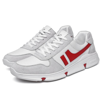 

Autumn mens shoes white shoes mens sports shoes Korean version of the trend of shoes wild white shoes winter running tide shoes