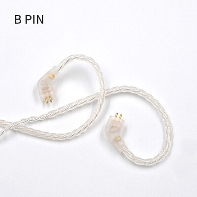 

KZ Earphones Lightning Silver plated upgrade cable for iPhone for ZST ZS10 ES3 ES4 AS10 BA10 ZS6 ZS5 ZS4 ED16 MMCX Pin