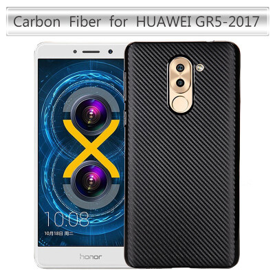 

Goowiiz Phone Case For Huawei GR5 2017Honor 6XMate 9 LiteNova Luxury Ultra-thin Carbon Fiber Soft Silicone Complete protection