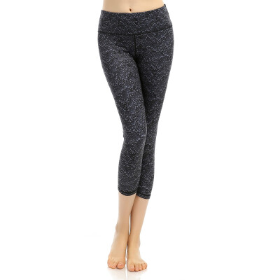 

Souteam Yoga Pants Yoga Capris Printed Workout Leggings