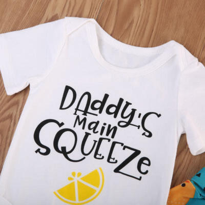 

UK Newborn Kids Baby Girls Cotton Romper Long Pants Leggings Outfits Clothes lxj