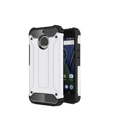 

Fivice Motorola Moto G5S Plus case Luxury Silicone Diamond Armor PC Hard Shell Phone Case