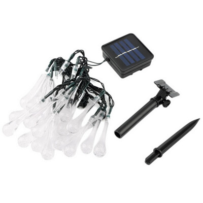 

LED Solar Water Drop String Light For Christmas Party Garden Tree Decorative