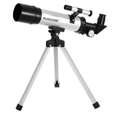 

Outdoor Refractor Telescope Refractive Space Astronomical Telescope Monocular Moon Star Spotting Scope with Tripod Finderscope for
