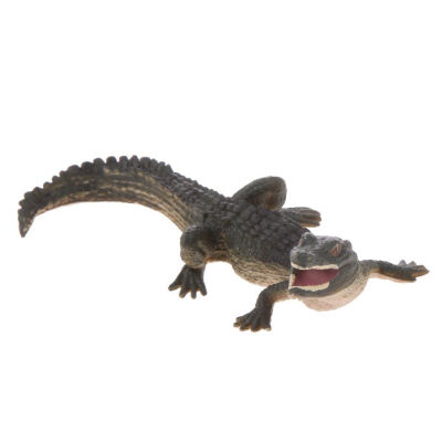 

UpperX Realistic Reptile Crocodile Model Action Figure Decorative Collectibles - S