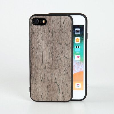 

Packages Cases For iPhone 6 6S 7 8 Plus X Xr Xs Max Case PU Leather Wood texture Soft TPU Silicone Shell Case PU Leather Wood text