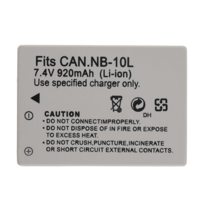 

Новая замена 7.4 V аккумуляторная 920MAH литий-ионный аккумулятор для Canon NB10L