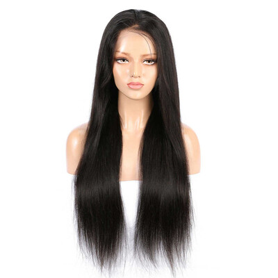 

13x4 straight lace front wig