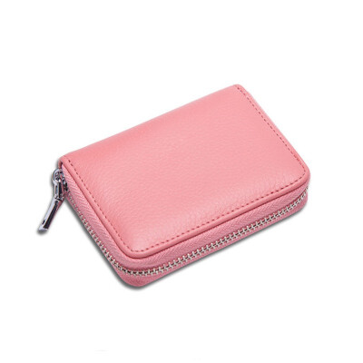 

Organ multi-card package RFID card set ladies zipper wallet id card set clip