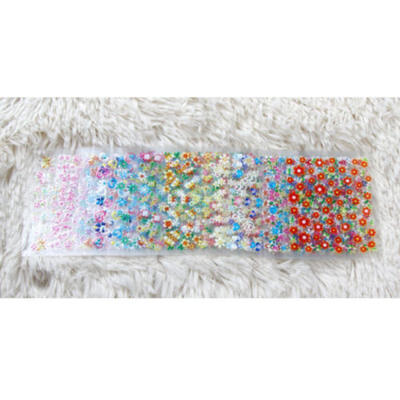 

3D Nail Art Transfer Stickers 50 Sheets Flower Decals Manicure Decoration Tips
