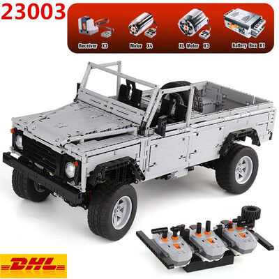 

Lepin 23003 Technic Series Creative MOC RC Wild off-road vehicles model Building Blocks Bricks SUV toys boys gifts 3643Pcs