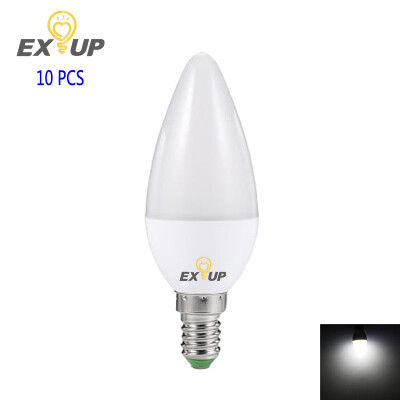 

Exup 10PCS Led C37 5W 450LM E14 Candle Bulb