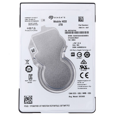 

Seagate (SEAGATE) 2T 5400 оборотов в минуту ноутбук жесткий диск 128M SATA3 (ST2000LM007)