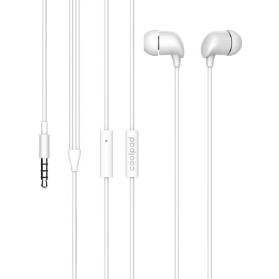 

Cool (Coolpad) original universal ear stereo wire with a wheat headset C16 white