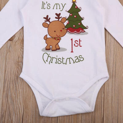 

Newborn Baby Girls Boy Long Sleeve Bodysuit Romper Jumpsuit Outfit Clothes ZOE