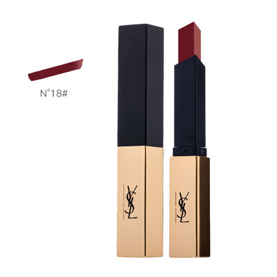

Yves Saint Laurent YSL thin tube pure lipstick 22g 21 retro positive red small gold strip retro matte lipstick