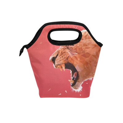 

Lunch Bag Tote Bag Artistic Lion Travel Picnic Organizer Lunch Holder Handbags Lunch Bag Box