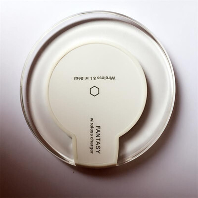 

KCW Qi mobilephone Wireless Charger Power Pad round charging pad for Nokia Nexus Huawei Samsung Galaxy S4 S6 S7 Note3 4 for iPhone
