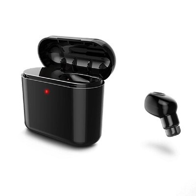 

Wireless Bluetooth 42 Headphones Mini Invisible Earphone In-ear Stereo Music Headset Earpiece Charging Box Hands-free w Micropho