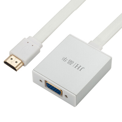

Jinghua JH 3072 HDMI to VGA high-definition adapter converter adapter for the computer electric millet box projector&other conversion line alloy version of silver