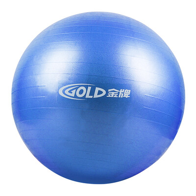 

Gold medal GOLD yoga thickening explosion-proof yoga ball 65cm environmental tasteless slimming fitness YJ-521 blue