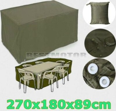 

MyMei Home/Outdoor Furniture 210D Nylon Cover Garden Table Patio Waterproof Cover