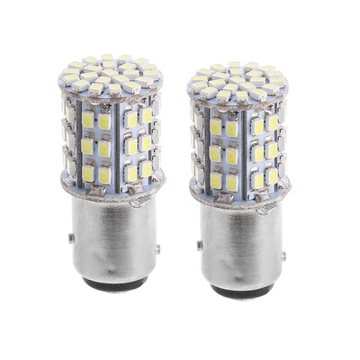 

2PCS 1157 12V 18W 6000K 64 - 2835LED Car Brake White Light