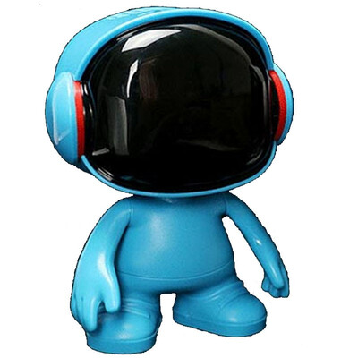 

Spaceman bluetooth sound wireless stereo mini speaker TF card U disk MP3 music format player FM radio robot mobile phone call