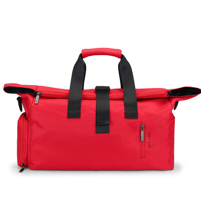 

Scarecrow MEXICAN travel bag casual sports handbag fitness shoulder bag men&women travel bag shoes luggage bag large capacity red