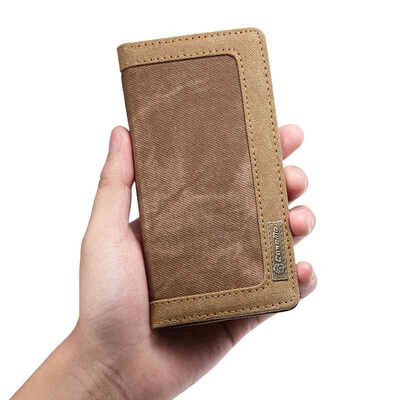 

Cow Boy Design Canvas Case For iPhoneX Xr Caseme Jeans Denim Leather Credit Card Wallet Flip Stand Cover For iPhoneXs Xs Max