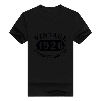

1926 Vintage 92 Years Old 92nd B-Day Birthday Gift Mens T-Shirt