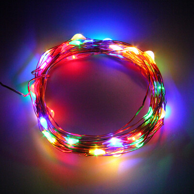 

5M 50LED String Fairy Light Battery Operated Xmas Lights Party Wedding Decor