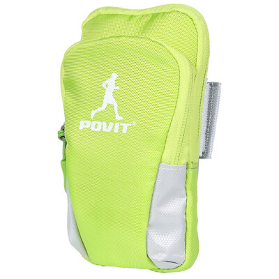 

POVIT Arm Band Case Wrist Bag Strap Pouch Wallet Cell Phone Holder for Running Hiking Cycling Jogging
