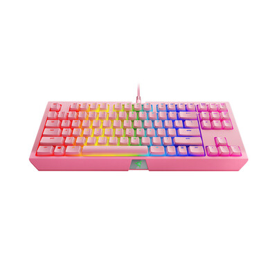 

Razer BlackWidow Tournament Edition Chroma V2 Mechanical Gaming Keyboard RGB Backlight 87 Key Ergonomic Yellow Switch