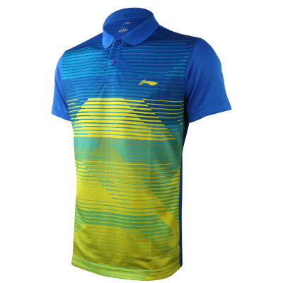 

Li Ning LI-NING Badminton Sportswear Men&39s T-shirt T-shirt short-sleeved breathable moisture  code