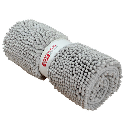 

Rich stay FOOJO machine can destroy Neil absorbent non-slip mat bath mat 50 80 cm silver