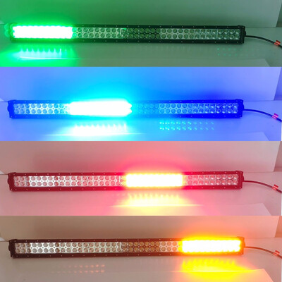 

MIND Remote Control Strobe Warning Multi-Color Offroad Used Police Emergency RGB LED Light Bar