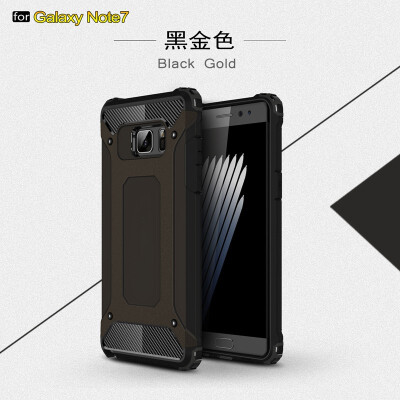 

Fivice Samsung Galaxy Note 7 case Luxury Silicone Diamond Armor PC Hard Shell Phone Case