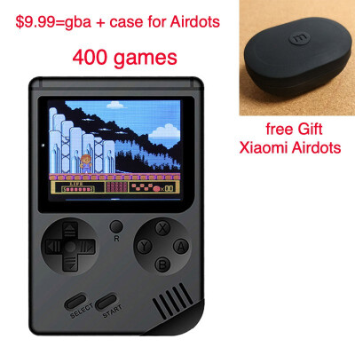 

999 Get Gameboy free redmi airdots case Retro Portable Mini Handheld Game Console Built-in 400 game