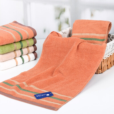 

Matte (LOFTEX) exports of American cotton towel three-color twist noodles towel single piece 34 * 76cm brick red 90g