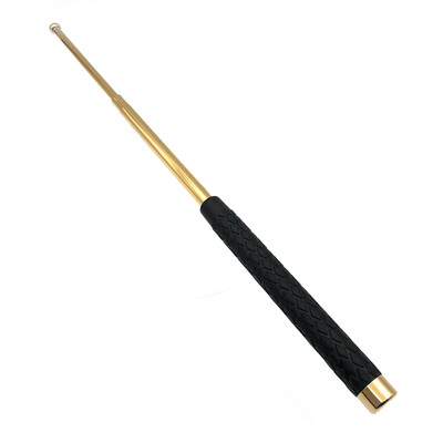 

26inch Portable Mini Pen-shaped Three-section Retractable Stick Aluminum Alloy Self-defensive Adjustable Cool Stick for Woman Fema