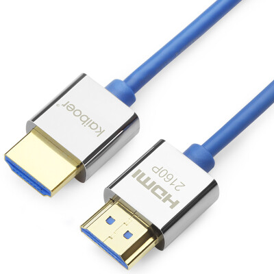 

Kaiboer KBE-HD-11002 F series flat line 1.5 m 2.0 version HDMI cable support 4K * 2K resolution, 3D features suitable for home improvement wiring