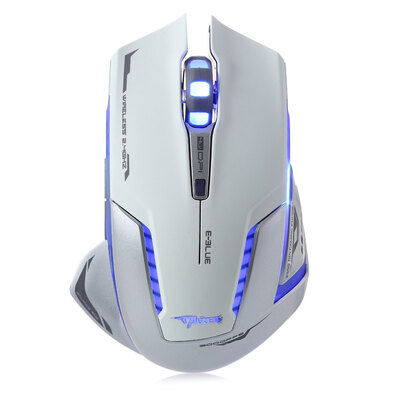 

E-СИНИЙ EMS 601 7 Кнопка Беспроводной светодиодный мигающий оптическая мышь Gaming Регулируемая 2500 DPI для компьютера