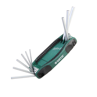 

SATA 09122 дюйма внутренняя гексагональной шестигранный ключ набор 9