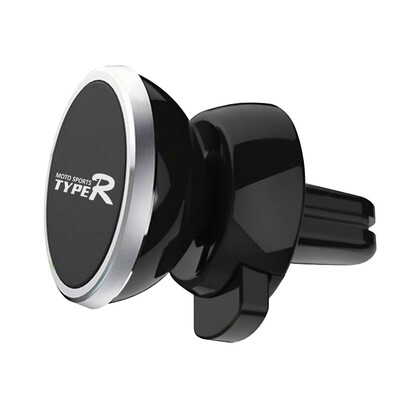 

TYPER Car Mobile Phone Stent TR-120 Silver 35 * 50mm Outlet Multi-function Car Magnetic Phone Creative Magnet Navigation Bracket Universal