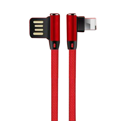 

New Micro USB Data Synchro Fast Charging Cable 90 Degree Right Angle for Iphone X 8 7 7s 7Plus 6 6s 5 5s 4 for IOS Andorid&Typ