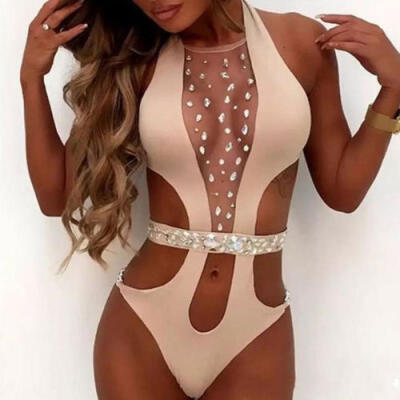 

Womens Bandage Push up Beach Monokini Bikini Set Swimwear Swimsuit Bathing Suit